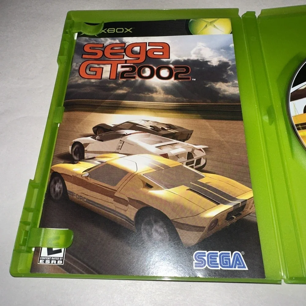 Sega GT 2002 (Xbox) Complete CIB W/ Manual Near Mint Disc Excellent Condition